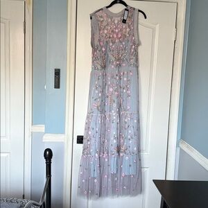 Tolani Women’s Dress - Pink and Gray Floral